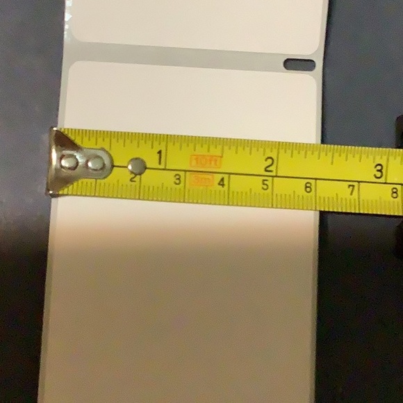 7 full rolls of premium White Matte labels…THESE ARE PREMIUM MATTE not plain! - Picture 3 of 6